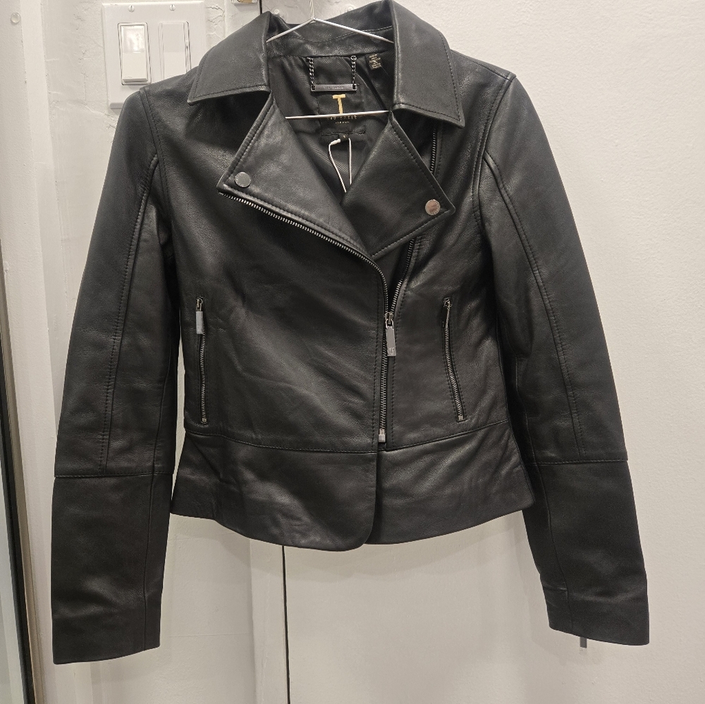 Ted Baker Leather Biker Jacket
